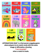 SNAP. Card Game with affirmations.