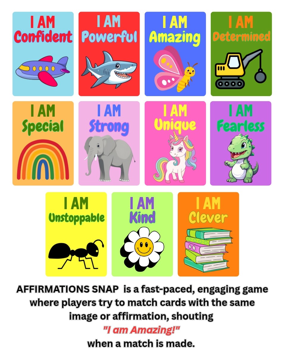 SNAP. Card Game with affirmations.