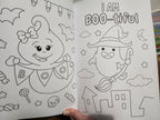 Halloween Affirmations, Activities & Colouring Book