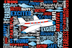 Aeroplane Positive Affirmation Print . PDF File