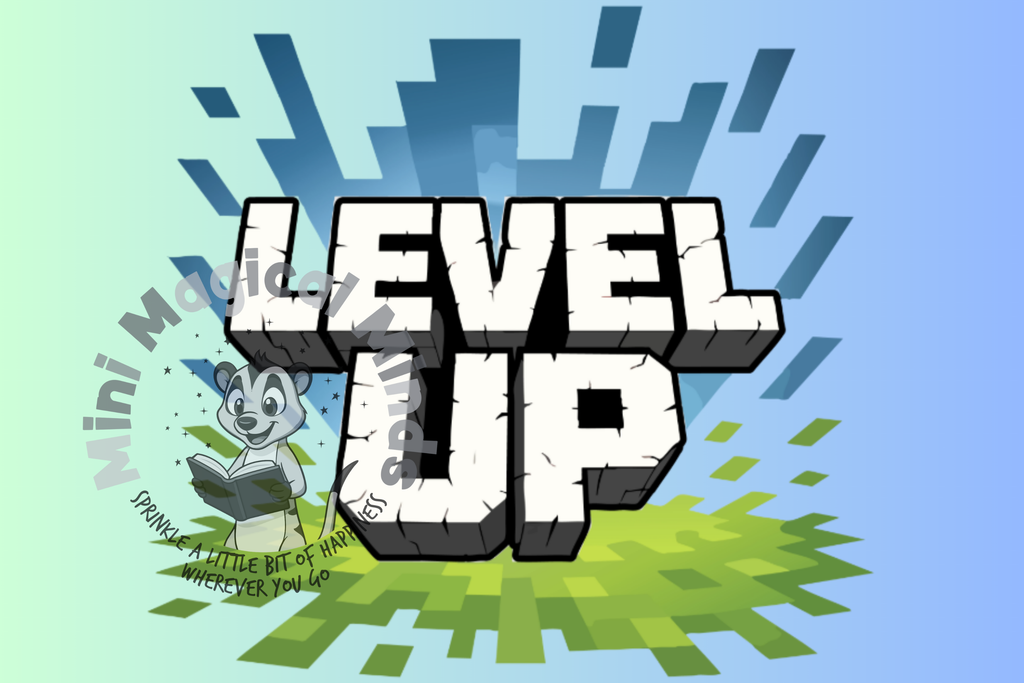 Level Up, Minecraft Image. PDF Files