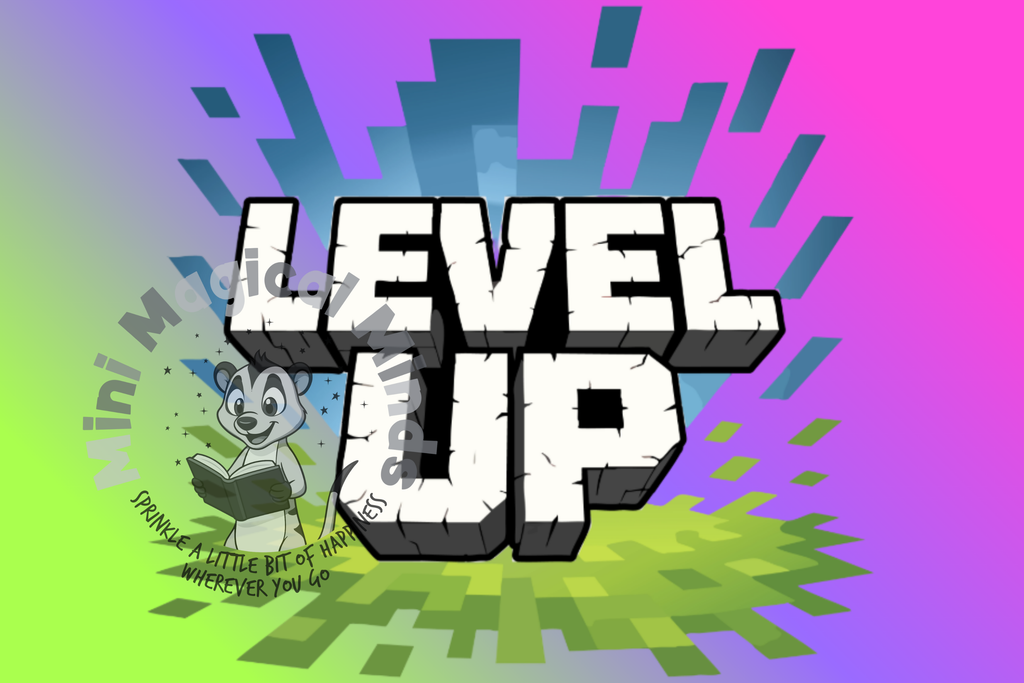 Level Up, Minecraft Image. PDF Files