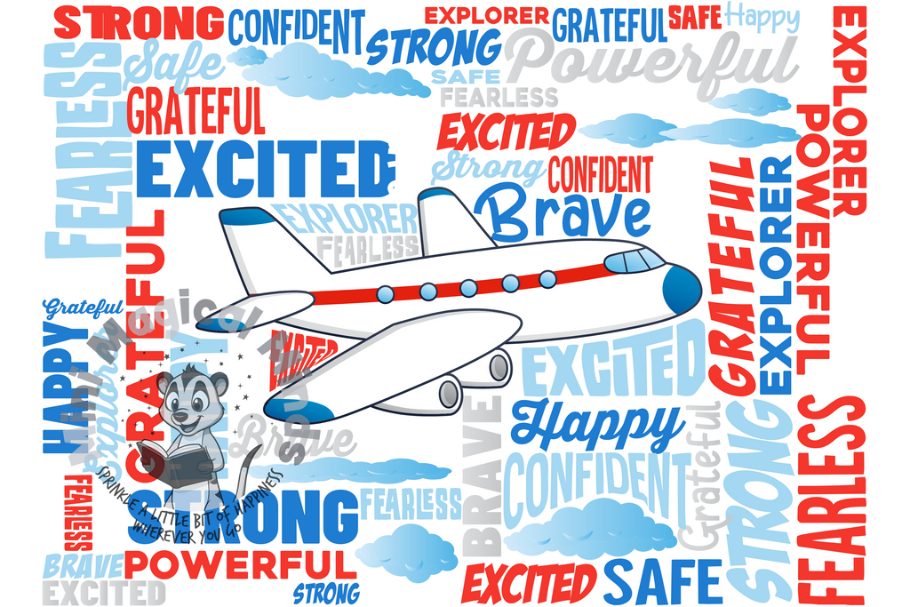 Aeroplane Positive Affirmation Print . PDF File