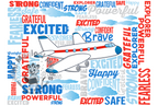 Aeroplane Positive Affirmation Print . PDF File