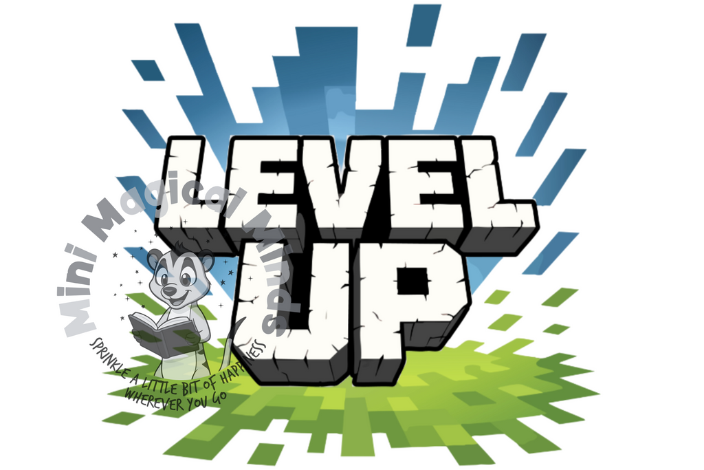 Level Up, Minecraft Image. PDF Files