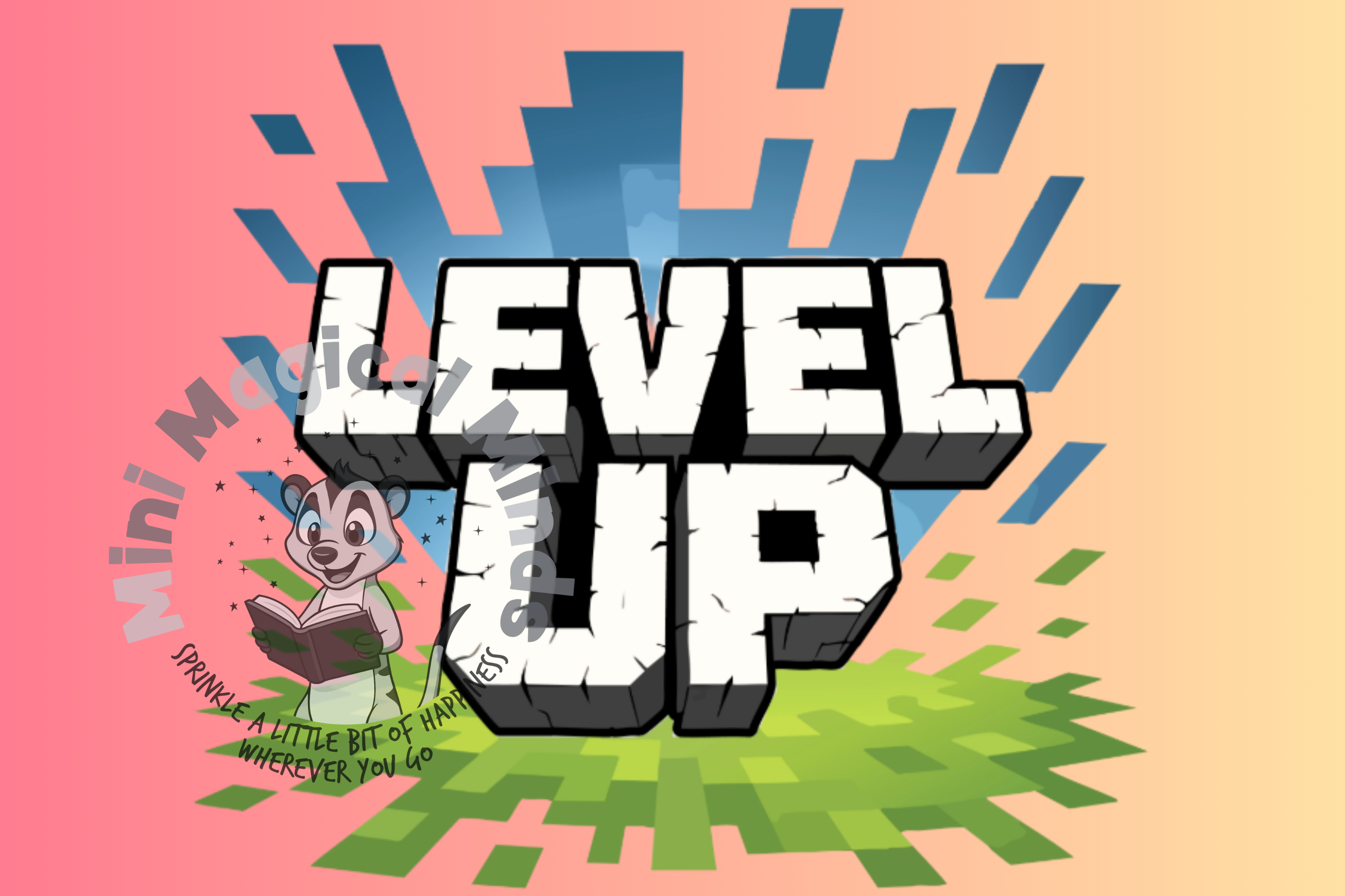 Level Up, Minecraft Image. PDF Files