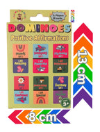 DOMINOES. Card Game with Affirmations.