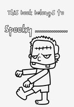 Halloween Affirmations, Activities & Colouring Book