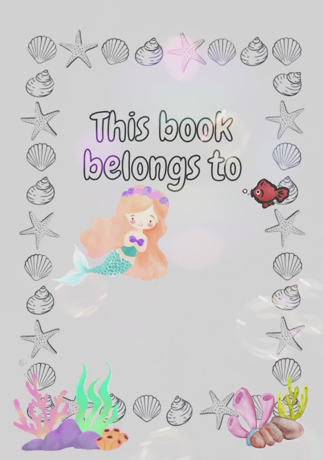 I am Mermazing. My First Journal 🧜‍♀️