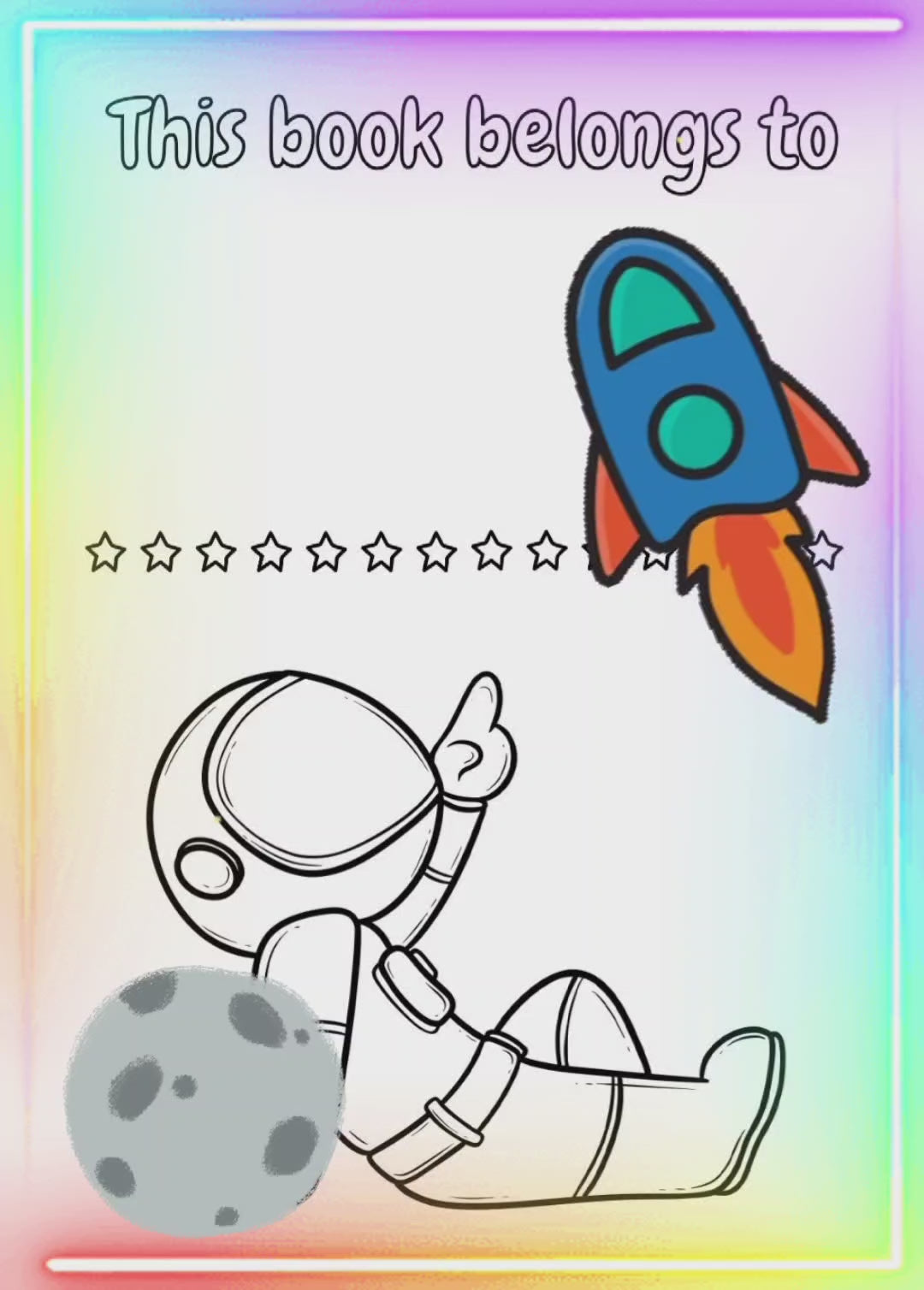 I am Out of this World. My First Journal 🚀