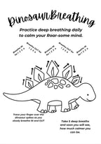 Dinosaur Positive Affirmations Colouring Book 🦖