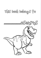 Dinosaur Positive Affirmations Colouring Book 🦖