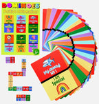 DOMINOES. Card Game with Affirmations.